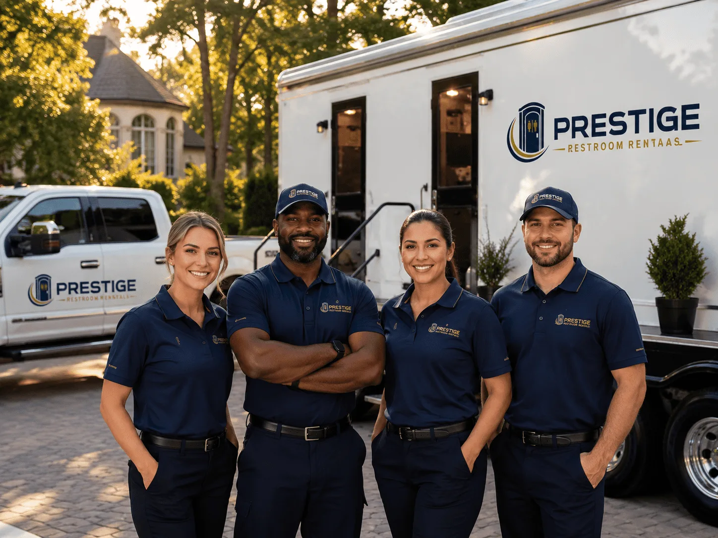 Trusted Luxury Portable Restrooms company in White Owl, SD